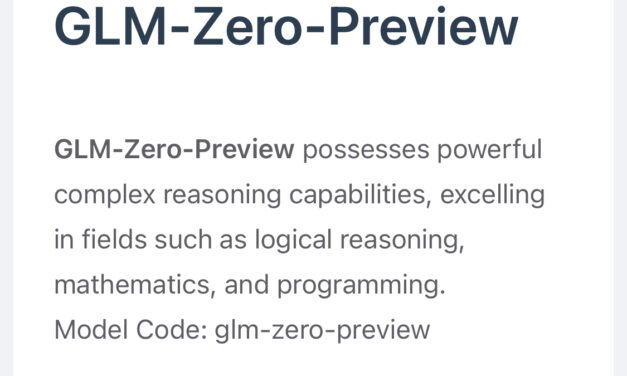 What is GLM-Zero-Preview?